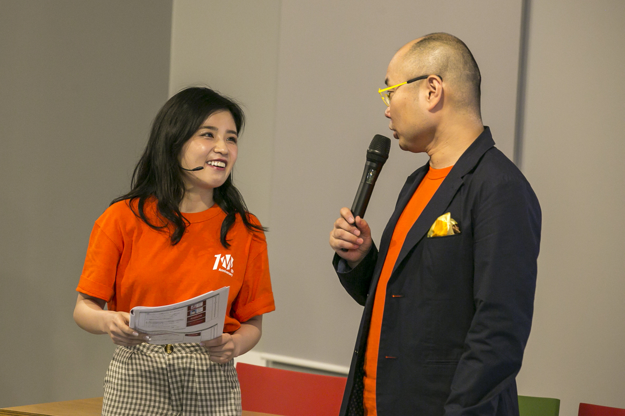 ユリオカ超特Qさんと小池美由さん