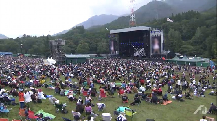 YouTube Live FujiRock 1