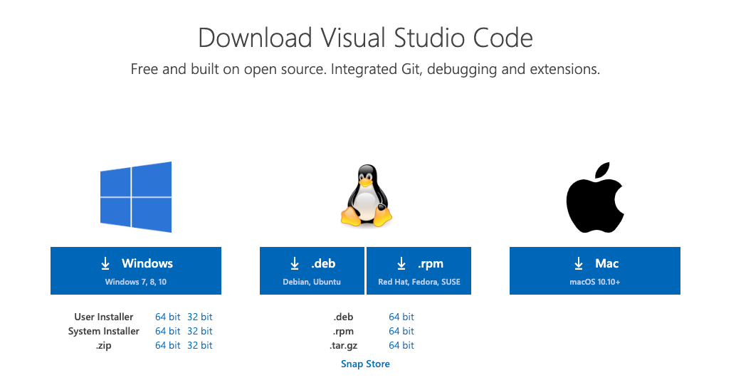 VSCodeをダウンロード