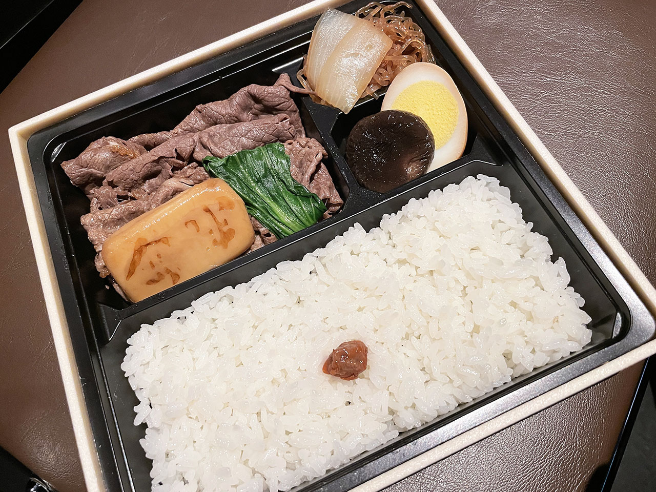 人形町 今半のすき焼き弁当