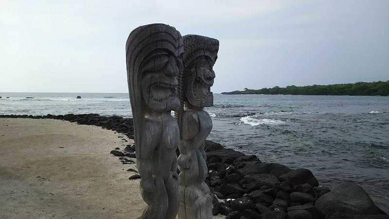 写真1 - プウホヌア・オ・ホナウナウ 国立歴史公園