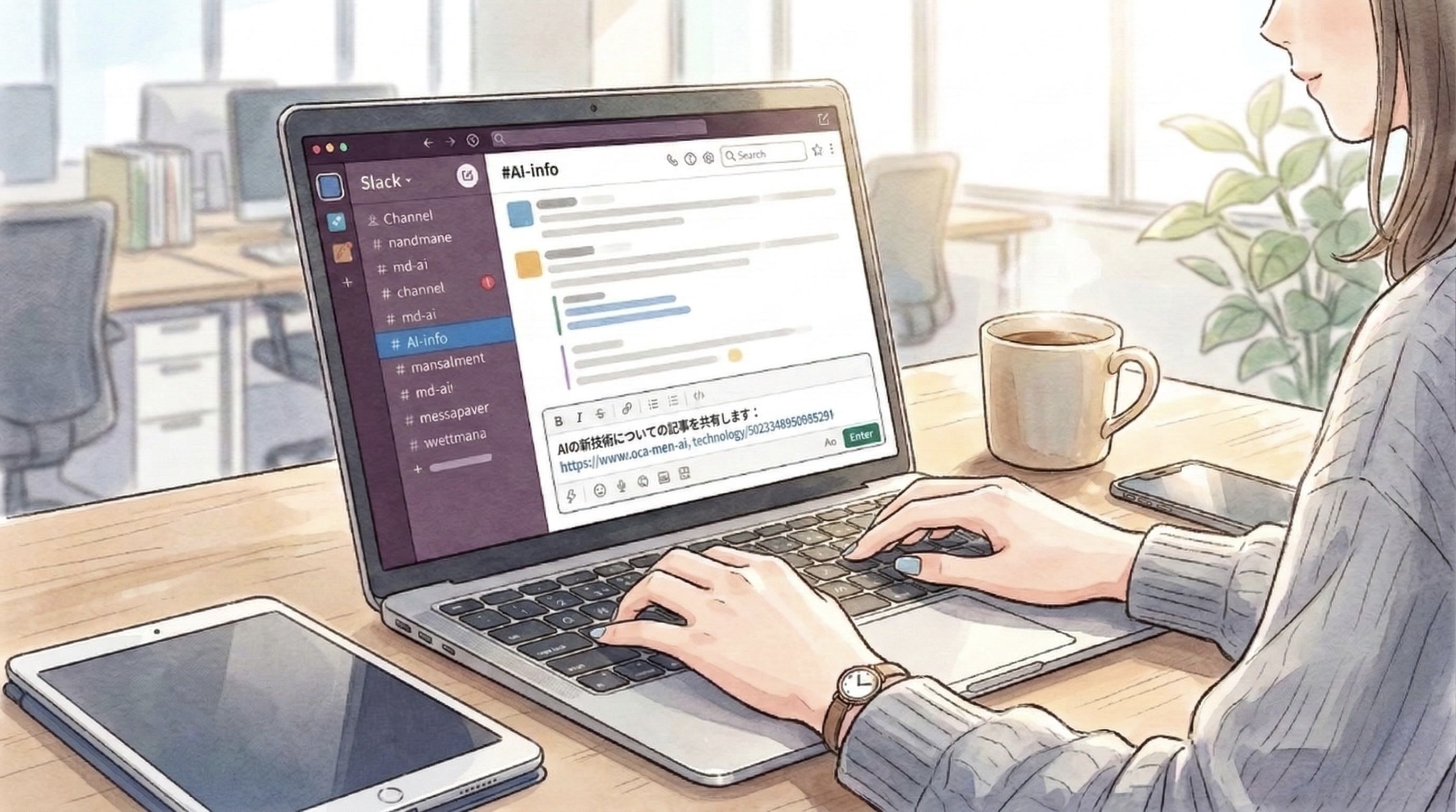 【社内普及】チームへの共有