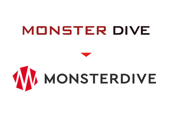 MONSTER DIVE リニューアルロゴ