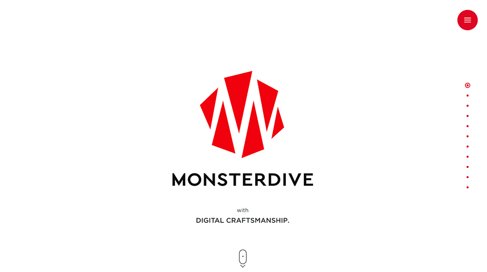 MONSTER DIVE コーポレートサイトリニューアル