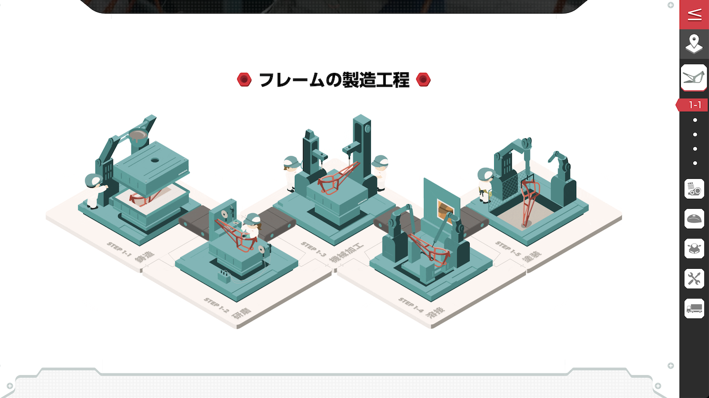 スクリーンショット：Honda 工場見学