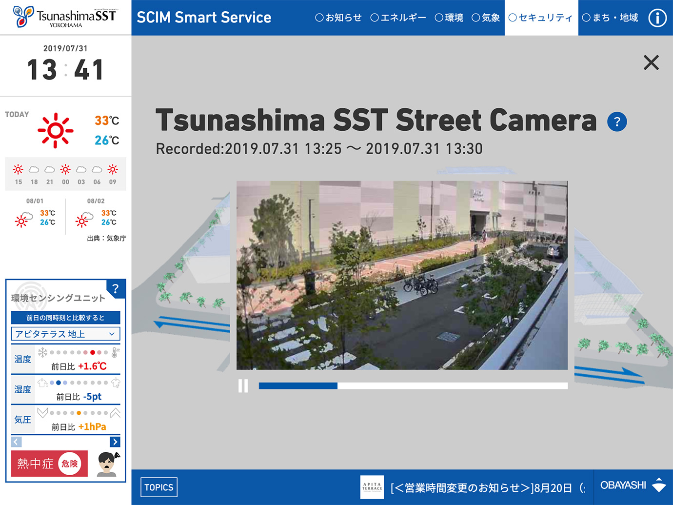 スクリーンショット：Tsunashima SST -SCIM-